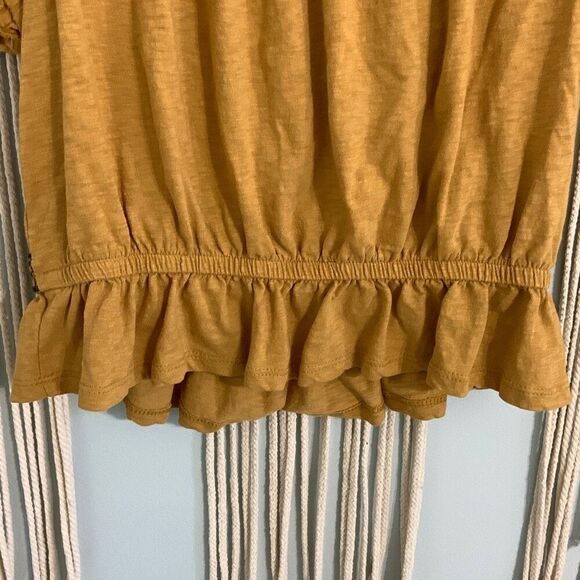 AMERICAN EAGLE Women’s Embroidered Floral Off The Shoulder Top Size Small - Picture 9 of 9